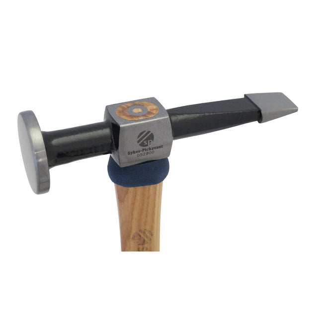 straight pein and finish flat face hammer