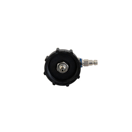 underside view of brake bleeding cap