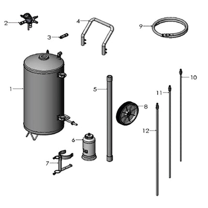 366005-06 Overflow System Reservoir