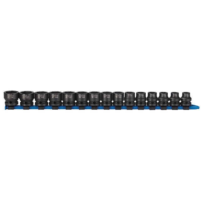 69001200 -  XS Stubby Impact Socket Set - 1/2" SD