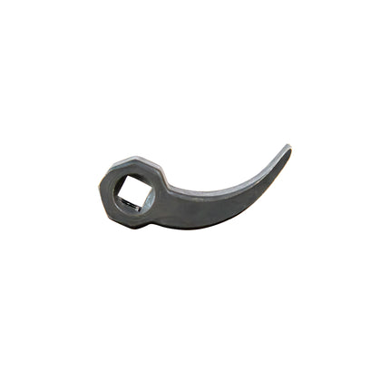 Black pry bar lever with a female square drive