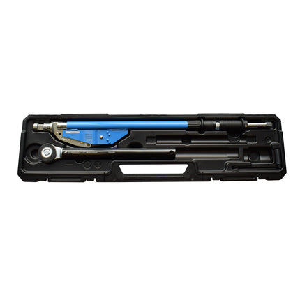 heavy duty torque wrench shown in box