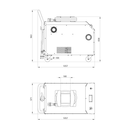 GO1471 - Induction Heater with Inverter 13KW
