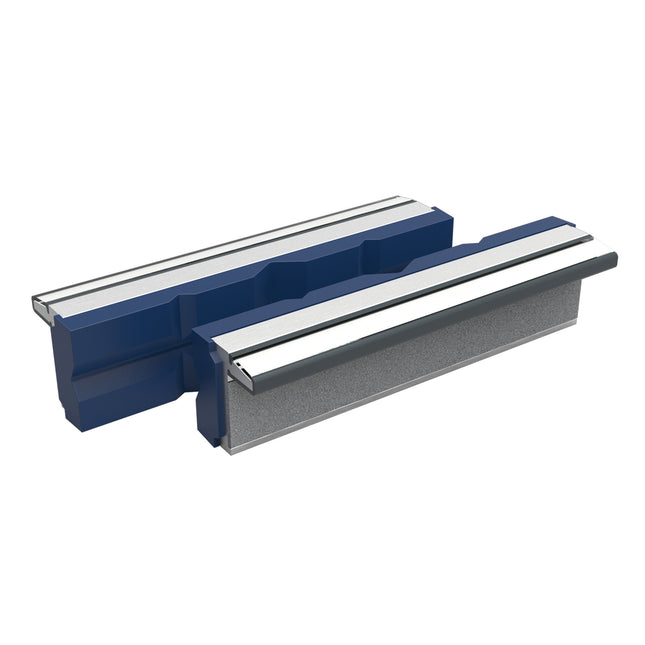 53351000 - Polyurethane Grooved Magnetic Jaws 100mm