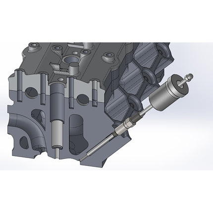 diagram showing extraction in an engine 