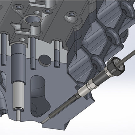 diagram showing extraction in an engine